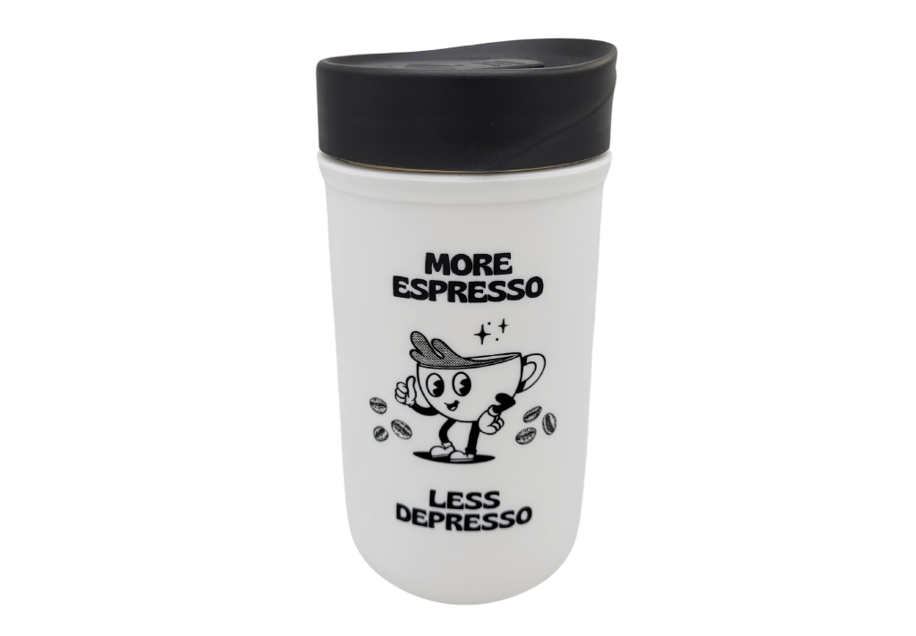 12oz Mason-re More Espresso To-Go Cup with iLID