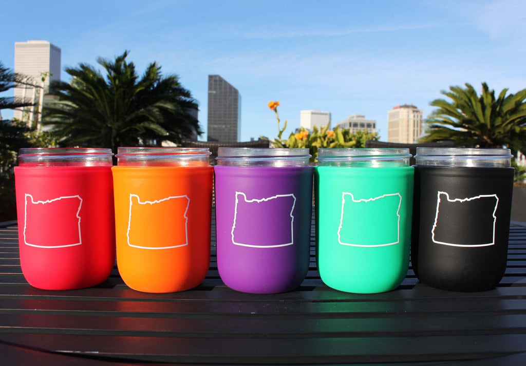 16oz Oregon Koozie Gift Set (5 Koozies)