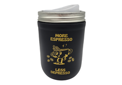 16oz Mason-re More Espresso To-Go Cup (Black or Blue)