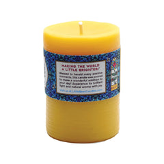 Large Pillar Beeswax Candle