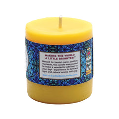 Medium Pillar Beeswax Candle