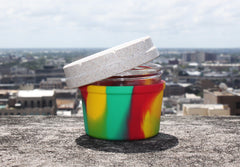 Set of TWELEVE 4oz Re:stash Jars (Mixture of Colors)