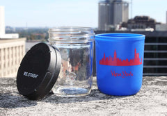 8oz New York Re:stash Jar (includes Re:vider)