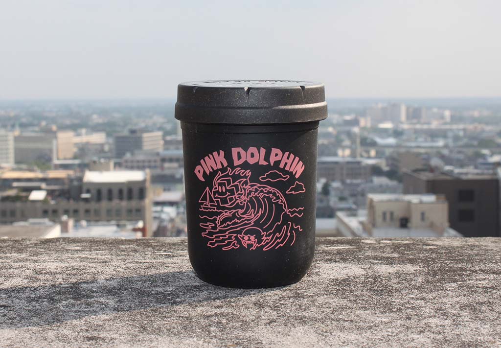 8oz Pink Dolphin "Positive Wave" Re:stash (+Re:vider & Boveda)