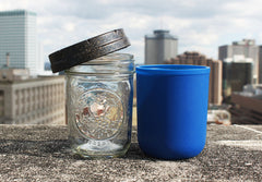 Set of TWELVE 8oz Re:stash Jars (Mixture of Colors)