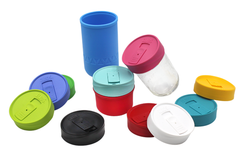 4oz Mason-re To-Go Jar: 4oz Jar + Koozie + Regular Mouth Drinking Lid (Available in Many Colors)