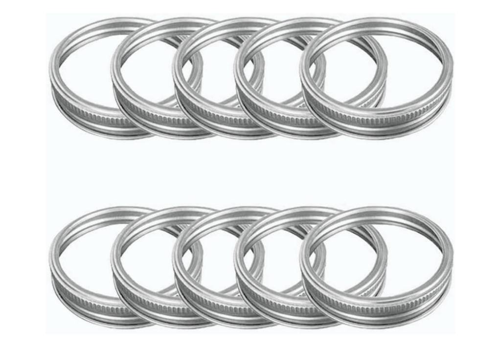 Wide Mouth Mason Jar Rings