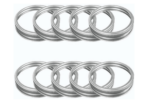 Wide Mouth Mason Jar Rings