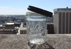 Re:Stash Child Resistant WIDE Mouth Lid for the Mason Jar
